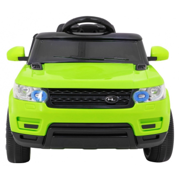 Autko Start Run na akumulator, Zielony SUV + Pilot